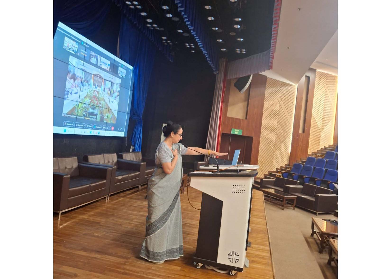 Vigilance Awareness Week was observed at LHMC, SSKH & KSCH starting with an Integrity Pledge on 27/11/25. Events included competitions for staff & students, concluding with a workshop led by Director, Chief Vigilance Commission