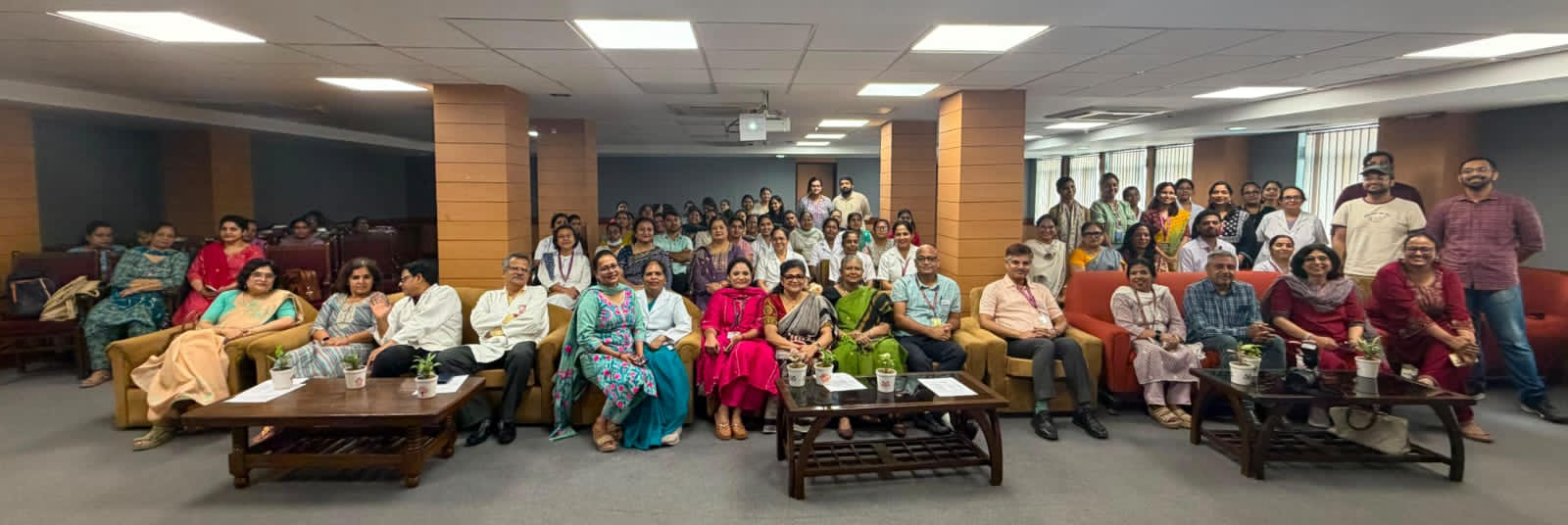 Dept of Neonatology, LHMC, inaugurated World Breastfeeding Week 2026 in the presence of Dr. Sujata Gautam, Principal; Dr. Arvind Kumar, MS; and Dr. Pratima Anand, Officiating Head, Neonatology