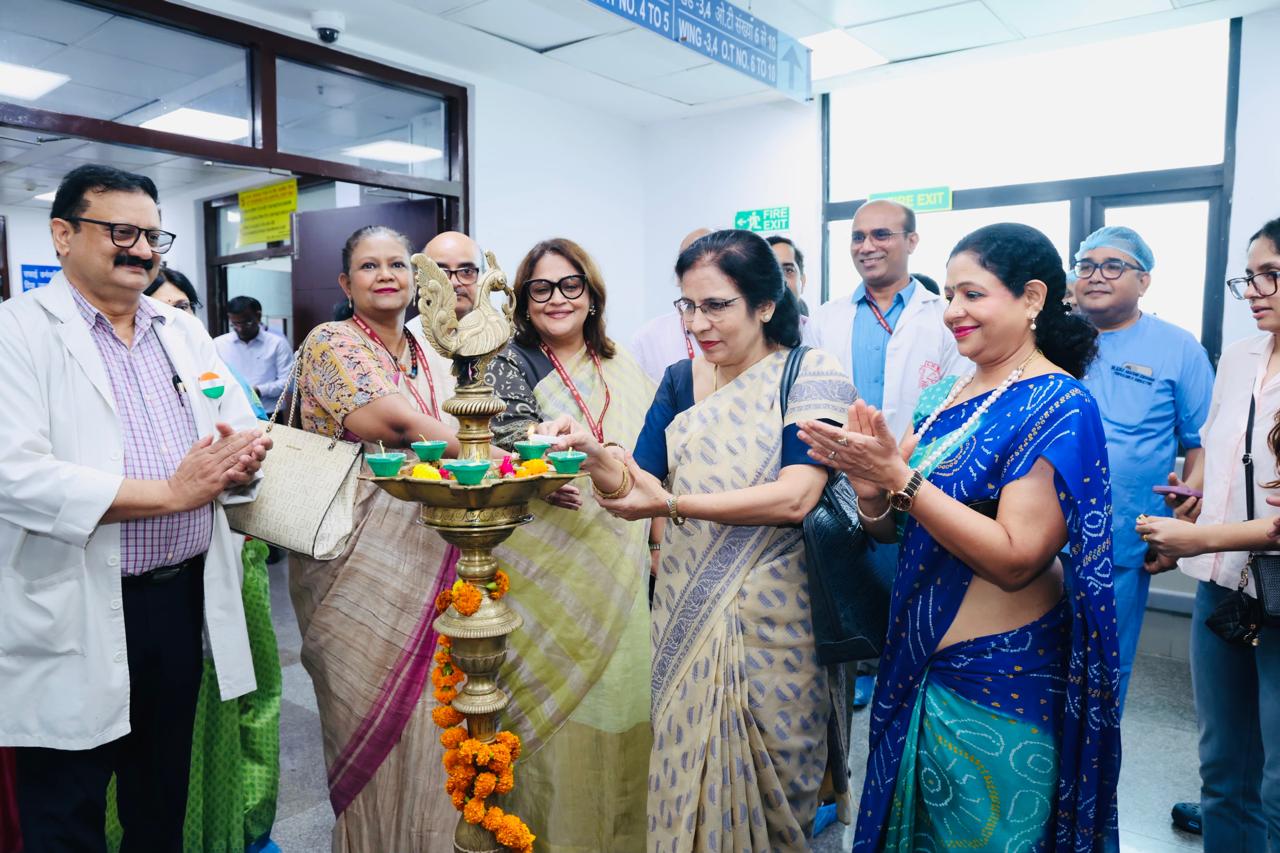Two General Surgery OTs inaugurated by Dr Nita Khurana, Addl DG, MoHFW, Dr. Himani Ahluwalia, Director, LHMC