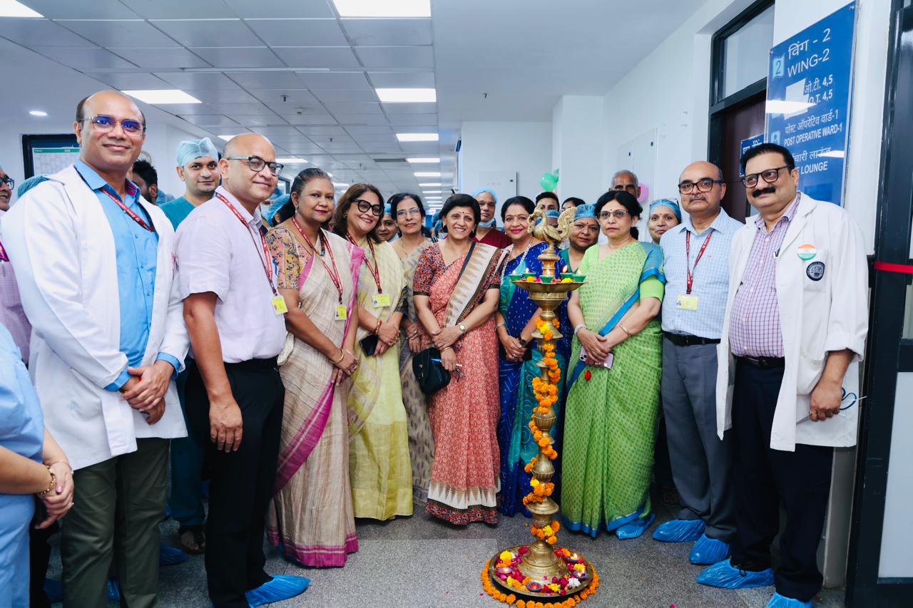 Two General Surgery OTs inaugurated by Dr Nita Khurana, Addl DG, MoHFW, Dr. Himani Ahluwalia, Director, LHMC
